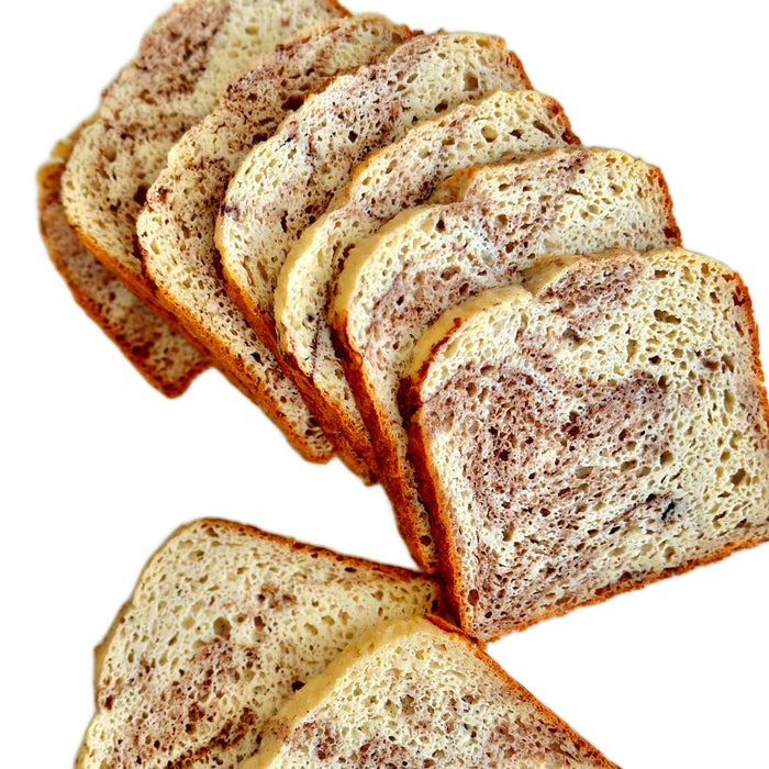 Grain Free Planet Keto Sliced Cinnamon Swirl Loaf Case by Farm2Me