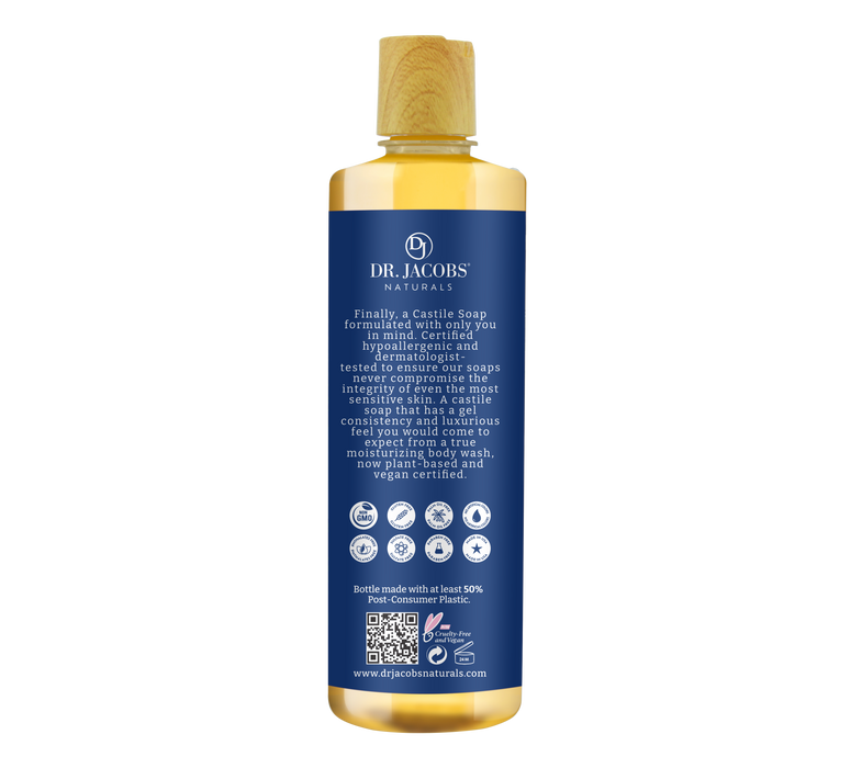 Peppermint Castile Body Wash by Dr. Jacobs Naturals