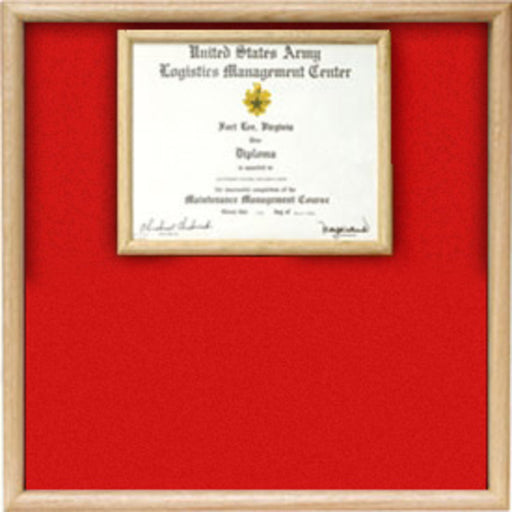 US Marine Corp Certificate Display Case. - The Military Gift Store