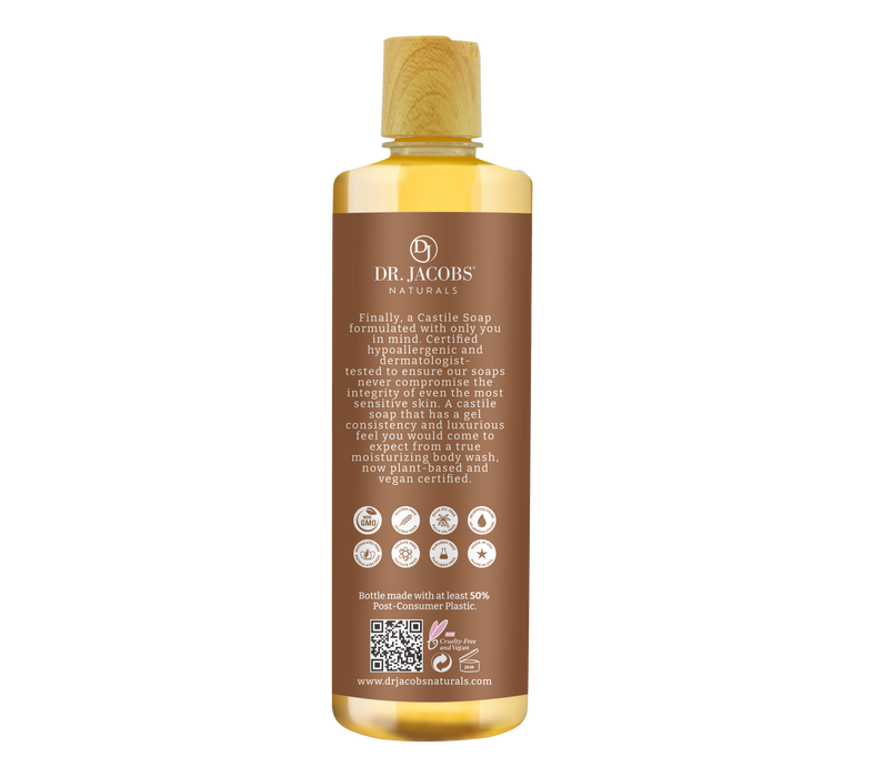 Sandalwood Castile Body Wash by Dr. Jacobs Naturals