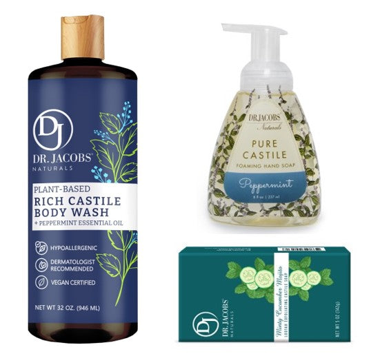Cool Mint Luxury Set by Dr. Jacobs Naturals