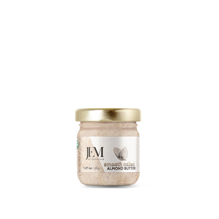 JEM Organics Smooth Naked Almond Butter - Mini 12 pack by Farm2Me