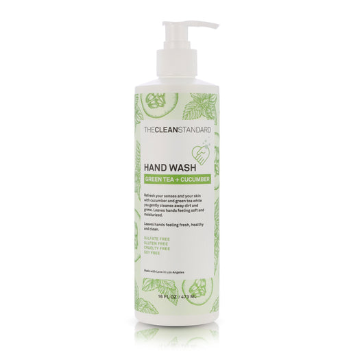 THE CLEAN STANDARD Green Tea & Cucumber Hand Wash - 16oz Hand Wash LOS ANGELES BRANDS