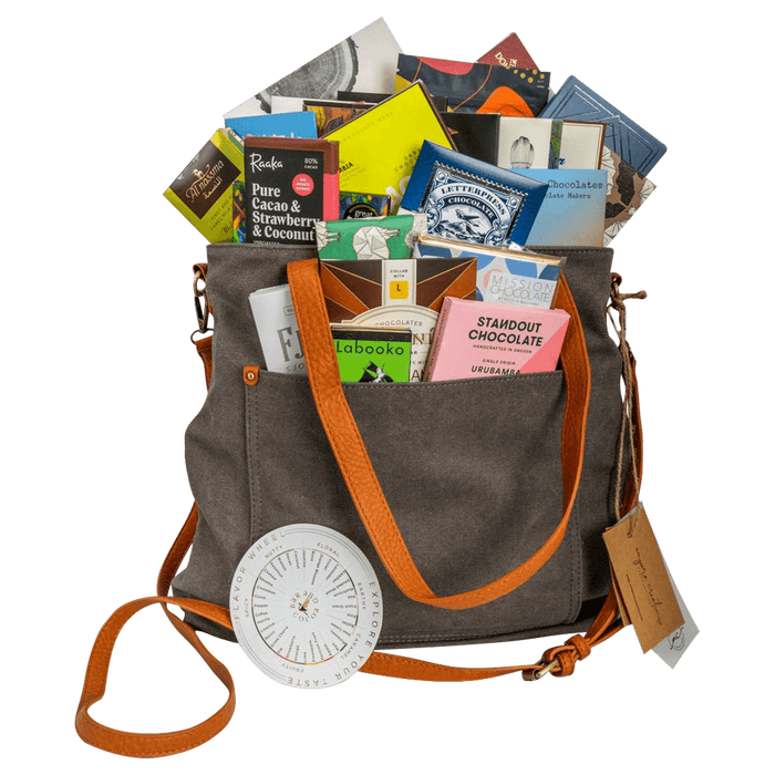 Bar & Cocoa Ultimate Chocolate Tote (28 Bars) by Farm2Me