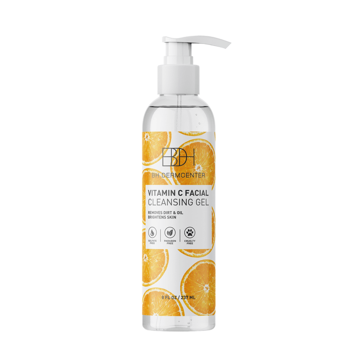 Vitamin C Facial Cleanser by BH Dermcenter - 8 FL OZ / 237 ML Skincare Los Angeles Brands