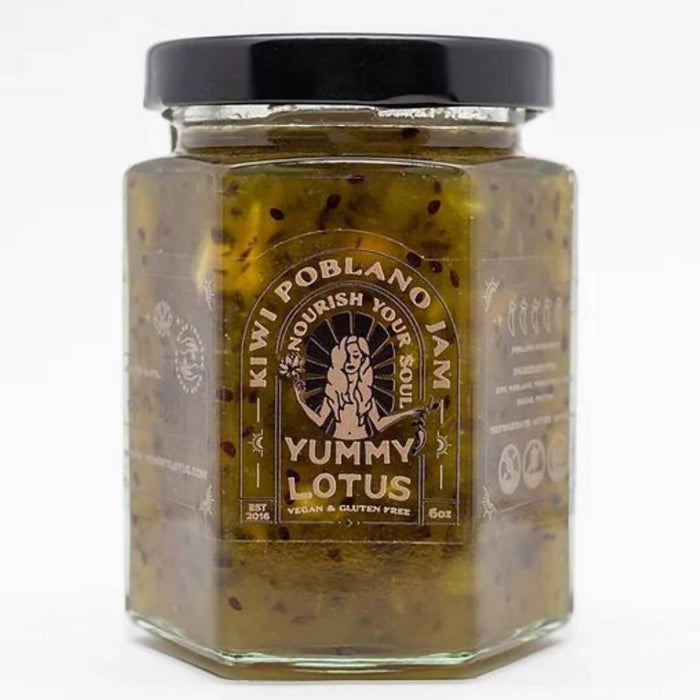 Yummy Lotus - Kiwi Poblano Jam - 6 x 6oz - Pantry | Delivery near me in ... Farm2Me #url#