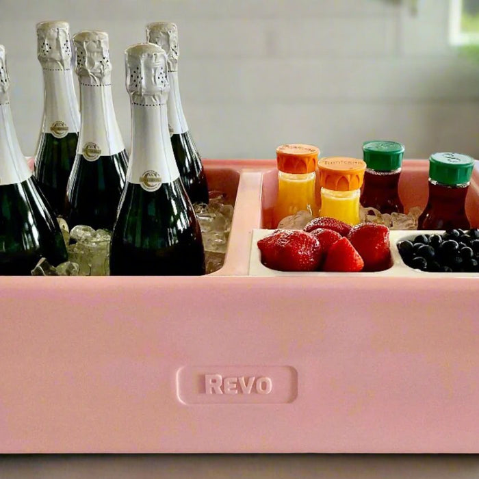 REVO Party Barge and Dubler insulated party coolers compared