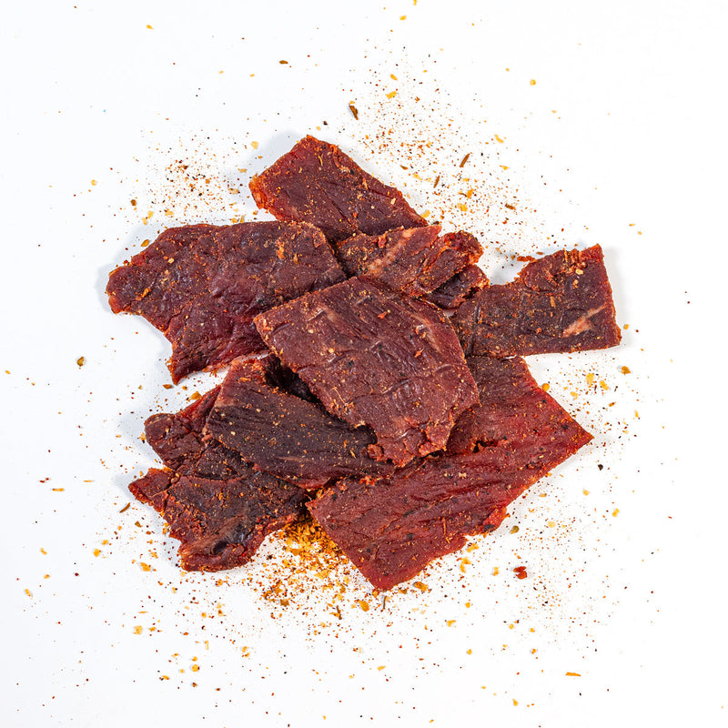 American-made beef jerky, biltong, meat sticks and assorted meat snacks