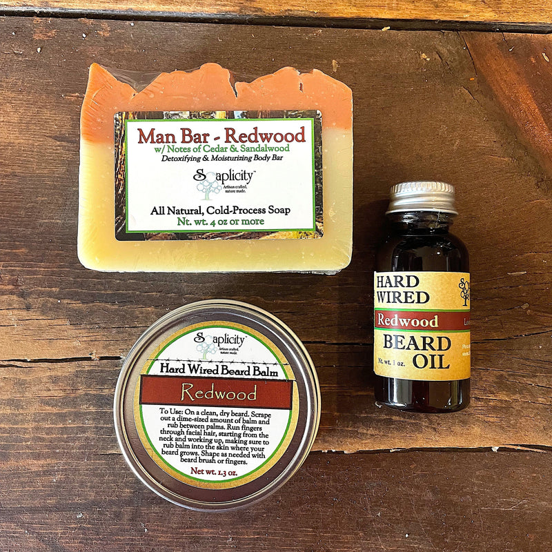 American-made bar soap, shaving soap, beard oil, beard balm and grooming products
