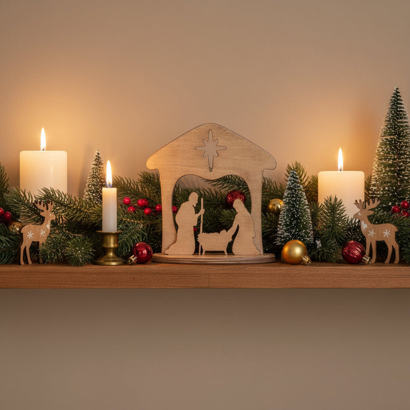 American-made Christmas ornaments, metal signs, candles and outdoor holiday decorations