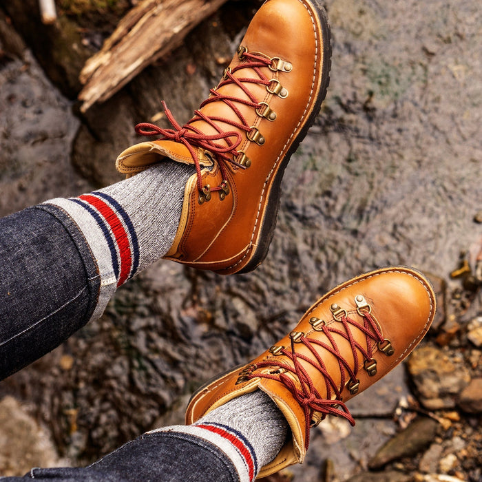 American-made leather work, heritage and dress boots