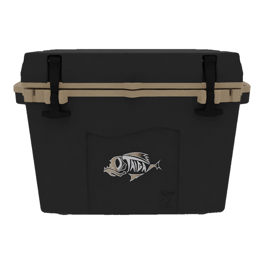 Taiga Coolers 27 Quart Black and Tan Cooler