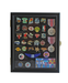 Display Case Cabinet Shadow Box for Military Medals, Pins, Patches, Insignia, Ribbons Black Finish., Display Case Cabinet Shadow Box for Military Medals, Pins, Patches, The Military Gift Store, Display Case Accessories