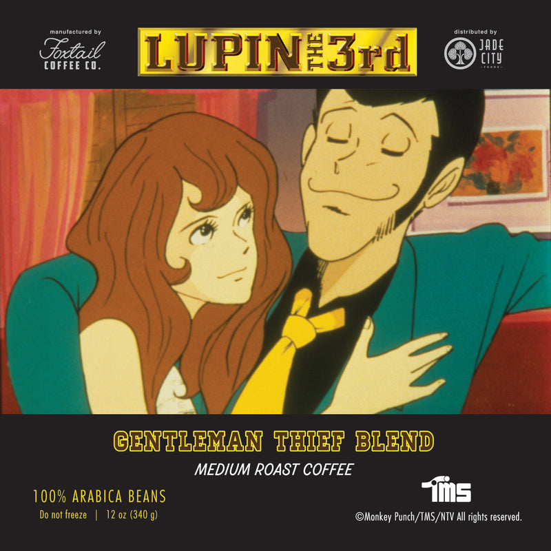 LUPIN the 3rd Gentleman Thief Blend : Medium Roast Coffee