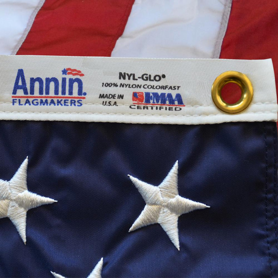 American Flag, Annin Flagmakers Nyl-Glo - 100% Made in USA