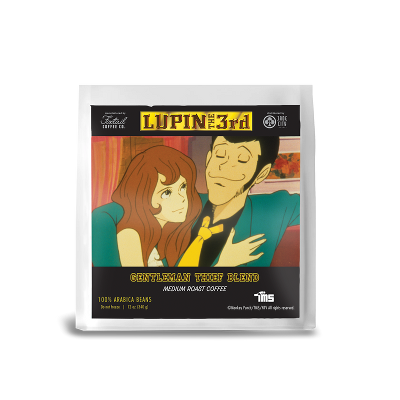 LUPIN the 3rd Gentleman Thief Blend : Medium Roast Coffee