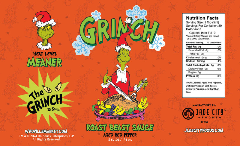 Grinch Hot Sauce 10-Pack