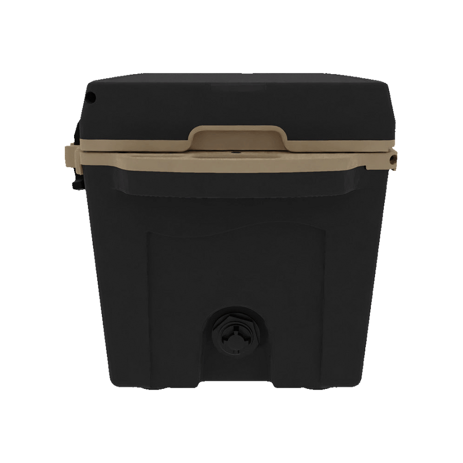 Taiga Coolers 27 Quart Black and Tan Cooler