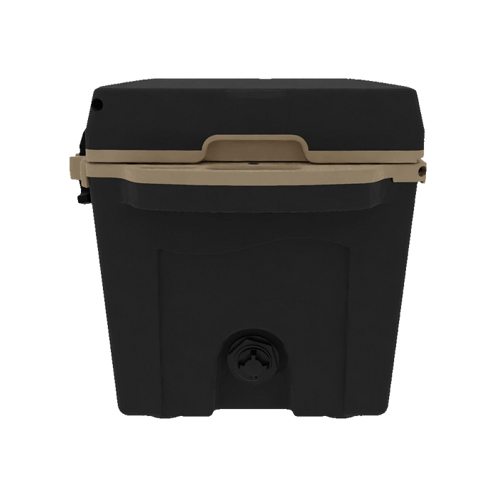 Taiga Coolers 27 Quart Black and Tan Cooler