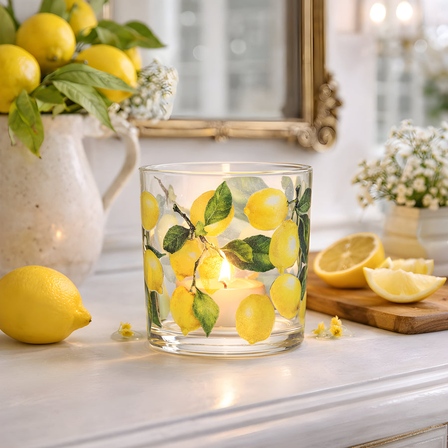 Votive Candle Holder Glass Lantern, Multiple Design Options