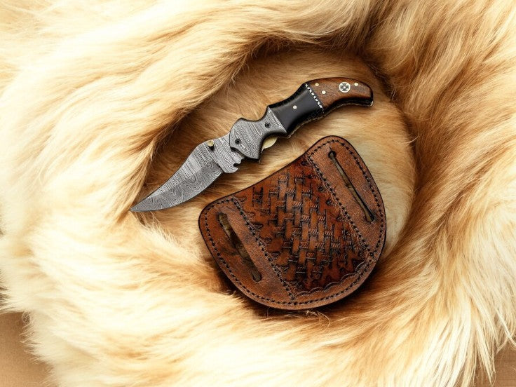 Every Day Carry Knife – 3 inch Blade | bone handle pocket knife