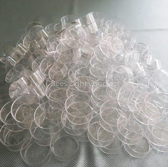 1000 Clear Polycarbonate Tealight Cups