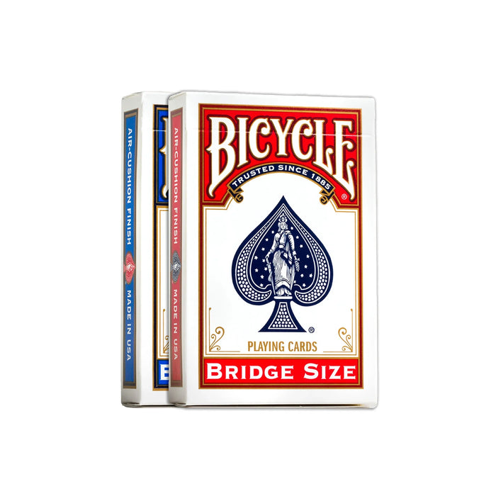 Bicycle Bridge Playing Cards – Rider Back (Red & Blue)