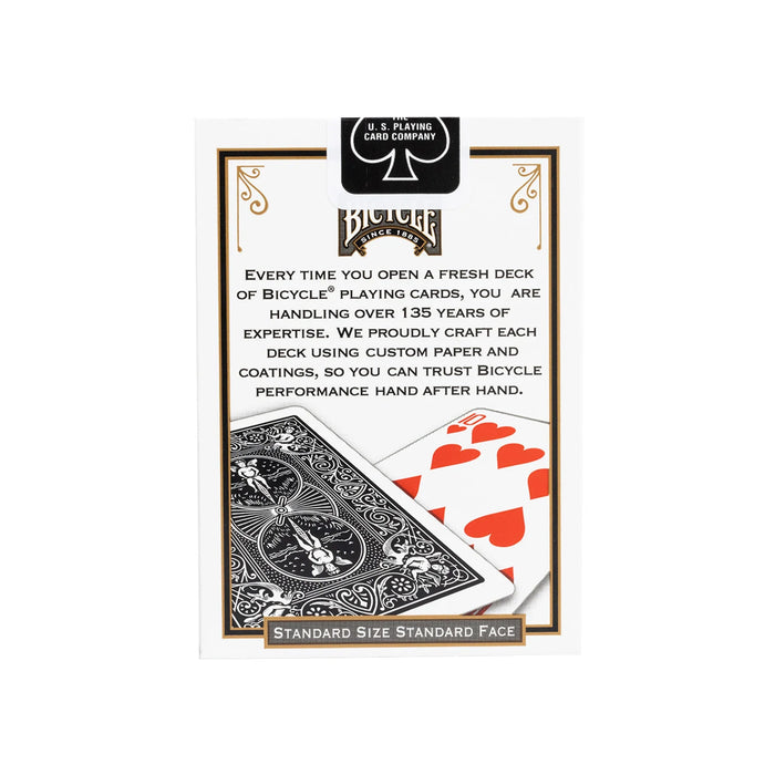 Bicycle Playing Cards – Rider Back Brick (12 Decks, Black)