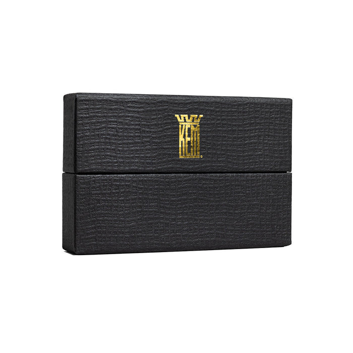 KEM Arrow Black & Gold Poker Jumbo Wide Playing Cards – 2 Deck Luxury Set
