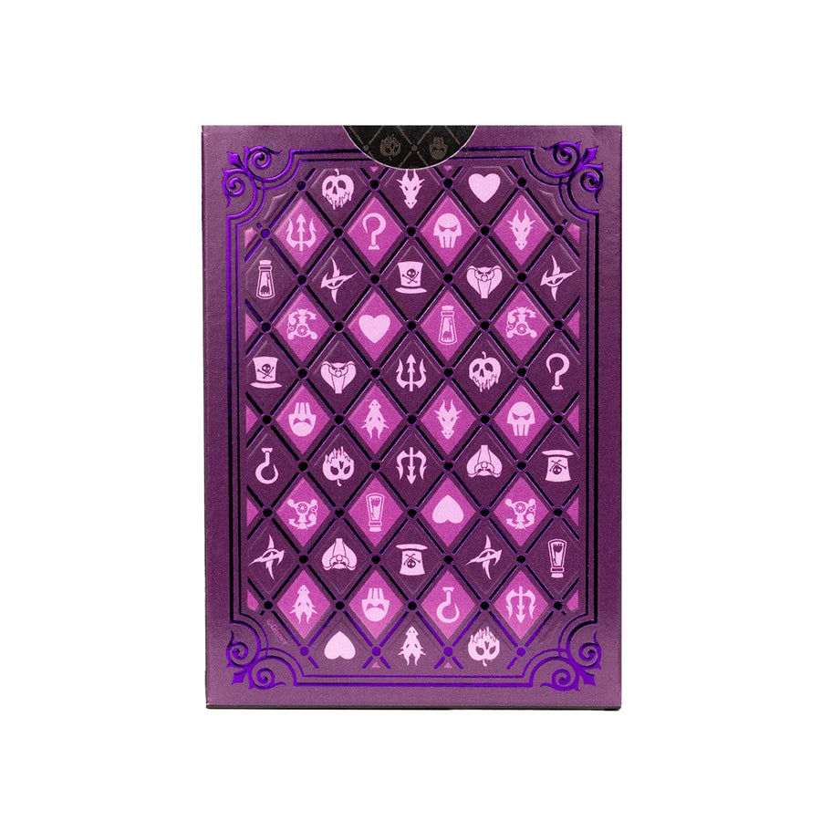 Bicycle Disney Villains Playing Cards – Purple or Green Edition