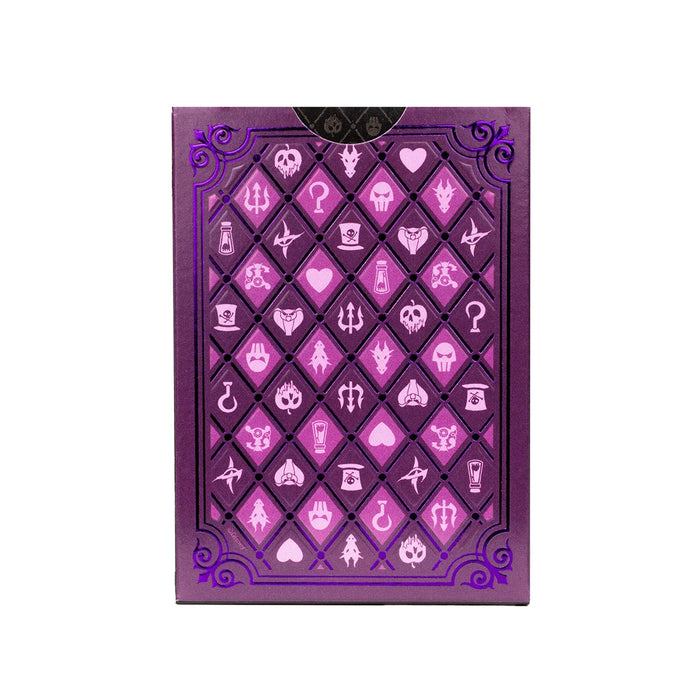 Bicycle Disney Villains Playing Cards – Purple or Green Edition