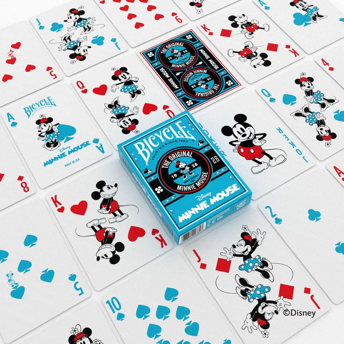 Bicycle Disney Classic Minnie Mouse Playing Cards – Disney Collection