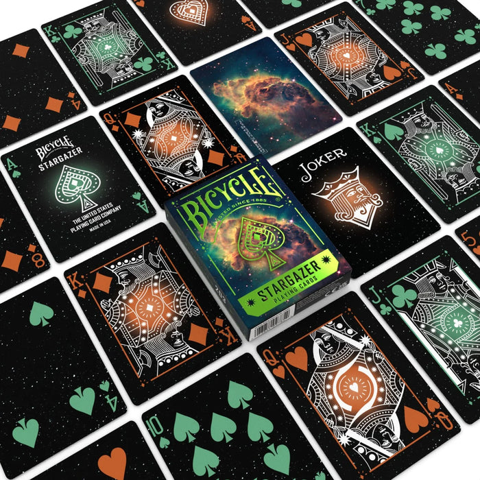 Bicycle Stargazer 203 Playing Cards – Carina Nebula Jet Hubble Photography
