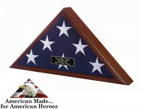 Veteran Flag Case Hand Made By American Veterans
