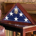 101st Airborne Flag Case, Large WWII veteran flag case, , The Military Gift Store, Army Flag Display Cases (64)