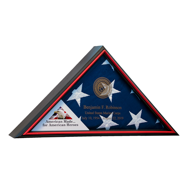 Tributary Flag Case - Air Force Flag Display Case, , The Military Gift Store, Flag Display Cases fit 5ft X 9.5ft