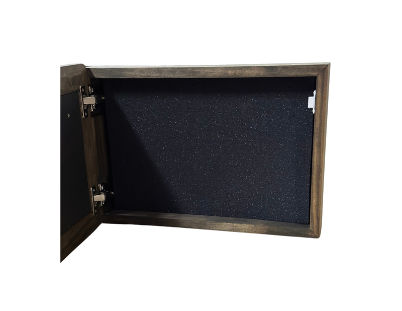 Peony (jacobean) Gun Safe - Wall Mounted Decorative Secure Gun Cabinet