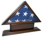 5'x9' Flag Case for Veteran / Funeral / Burial Flag - With Name Plate., , The Military Gift Store, 5' X 9' Flag Case