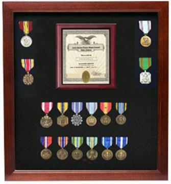 Flag Connections Medal and Document Case American Veterans Made, Cherry Document case, Medal and Document Case American Veterans Made, Cherry Document case, The Military Gift Store, Army Flag Display Cases (64)