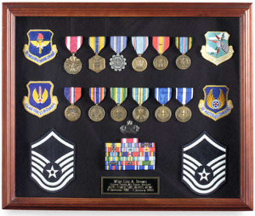 Medal Display case, Large Medal Frame., , The Military Gift Store, Military medal and Certificate frame