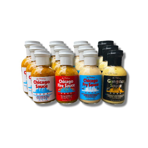 Chicago Sauce, Chicago Fire Sauce, Chicago Fry Sauce & Gangster Sauce by Big Fork Brands