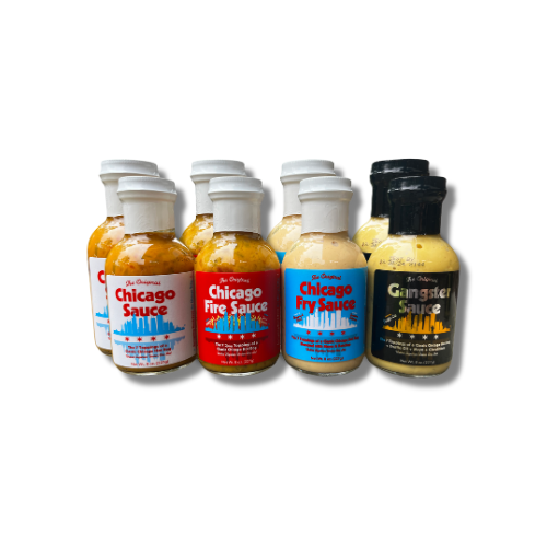 Chicago Sauce, Chicago Fire Sauce, Chicago Fry Sauce & Gangster Sauce by Big Fork Brands