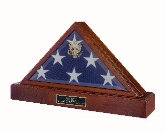 Burial Display case for flag., , The Military Gift Store, Burial Flag Cases