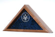 Personalized Flag Case, With Laser Engraved Glass For Large Flag, , The Military Gift Store, Personalized Flag Display Case
