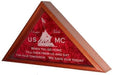 Personalized Flag Case, With Laser Engraved Glass For Large Flag, , The Military Gift Store, Personalized Flag Display Case