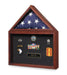 Flag display case - Flag shadow box, flag and medals Case. - The Military Gift Store