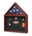 Flag display case - Flag shadow box, flag and medals Case. - The Military Gift Store