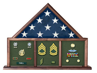 Flag and Memorabilia, Flag Shadow Box, Combination Flag Medal., , The Military Gift Store, Flag and Memorabilia, Flag