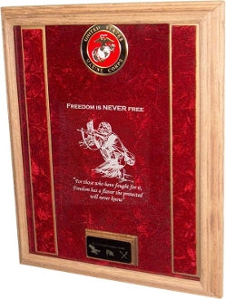Air Force Awards Display Case., , The Military Gift Store, Military medal and Certificate frame