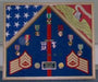 Military flag case for 2 flags and medals., , The Military Gift Store, Military Flag Display Case, Flag Shadow Boxes (21)